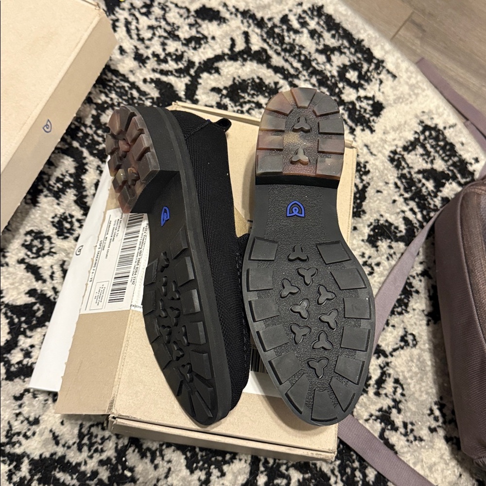 Rothy's Black Knit Penny Loafers - Picture 4 of 5